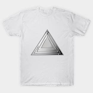 Pyramid Silver Shadow Silhouette Anime Style Collection No. 468 T-Shirt